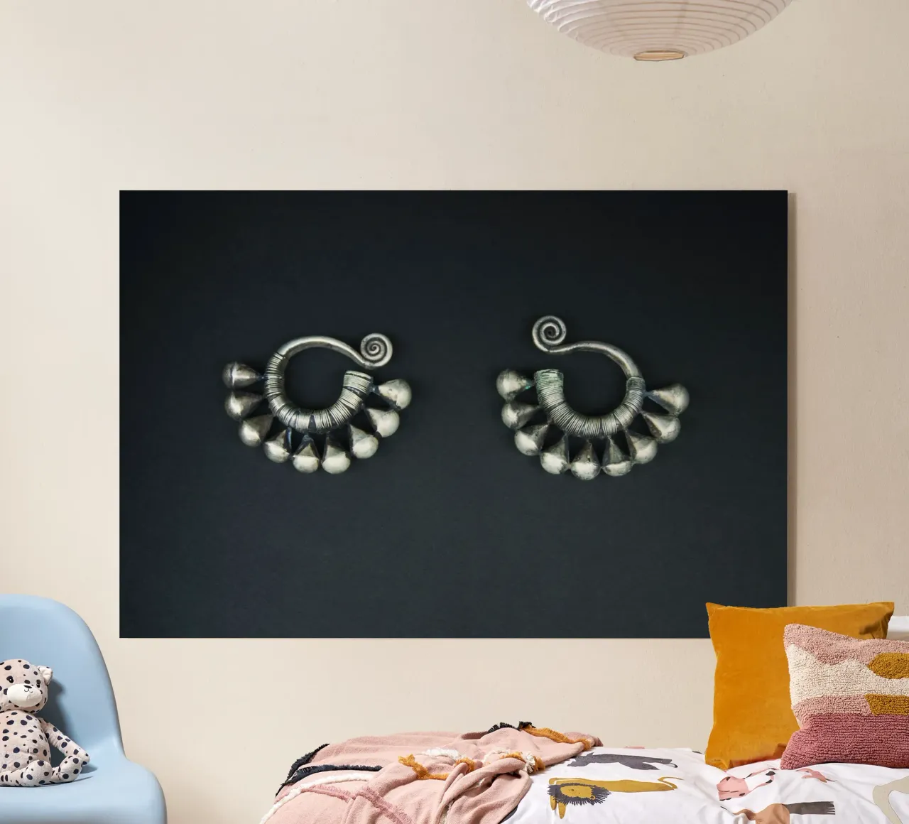 Orecchini mongoli plexiglass da Teresa André