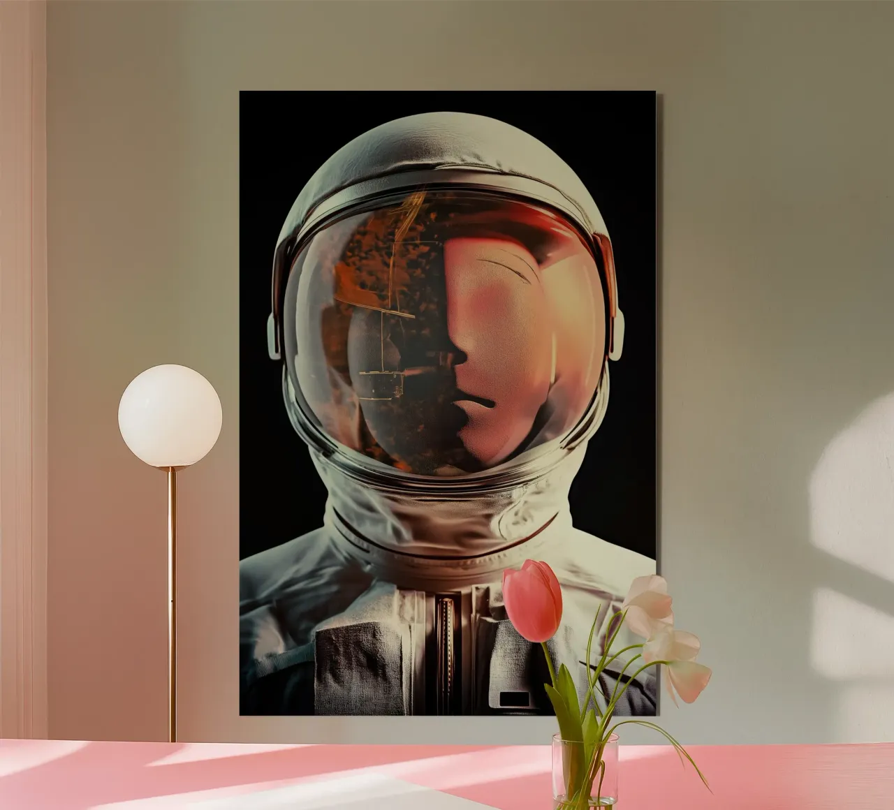 Astronaut forex-plaat van Imagine