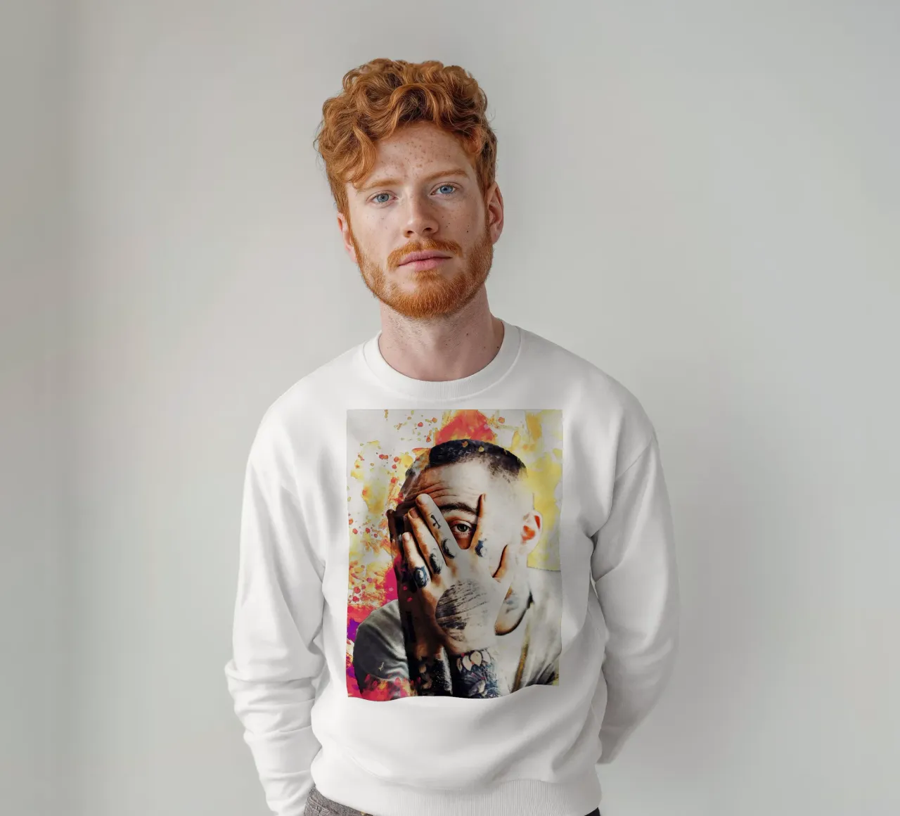 Sfumatura del ritratto di Mac Miller felpa da Gunawan Rb