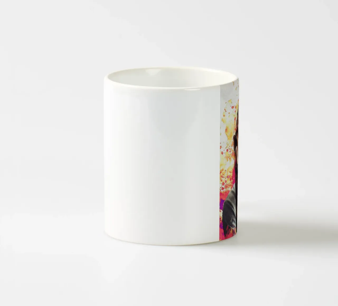 Sfumatura del ritratto di Mac Miller tazza in ceramica da Gunawan Rb