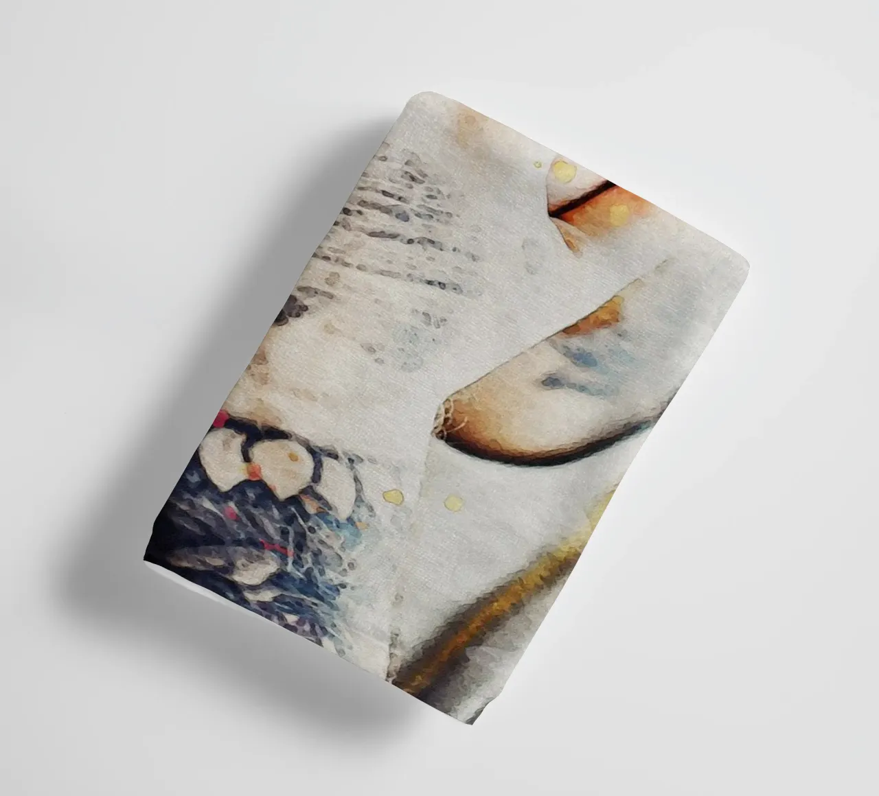 Smudge of mac miller portrait Handtuch von Gunawan Rb