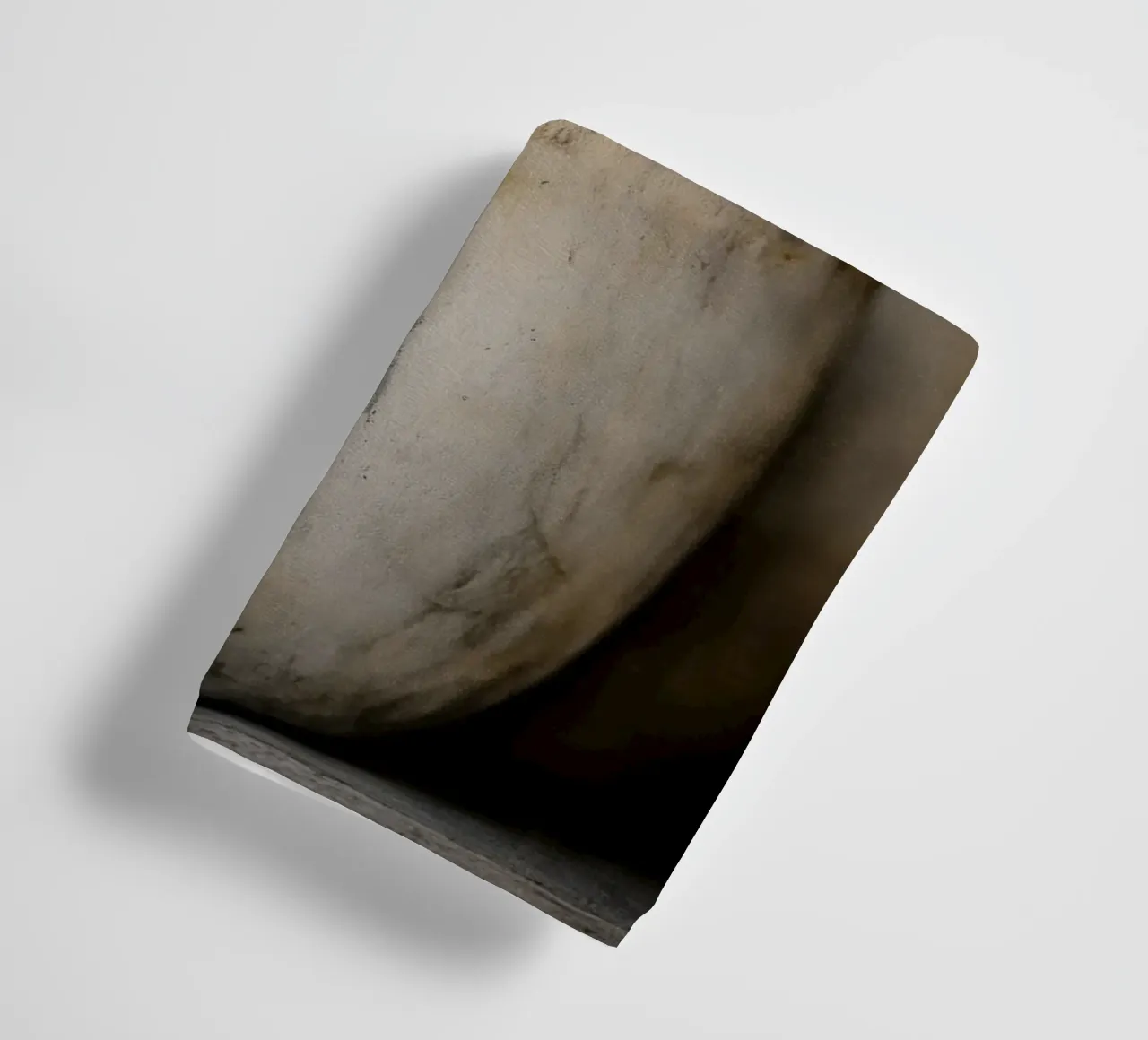 Pottery brown towel by Imagine