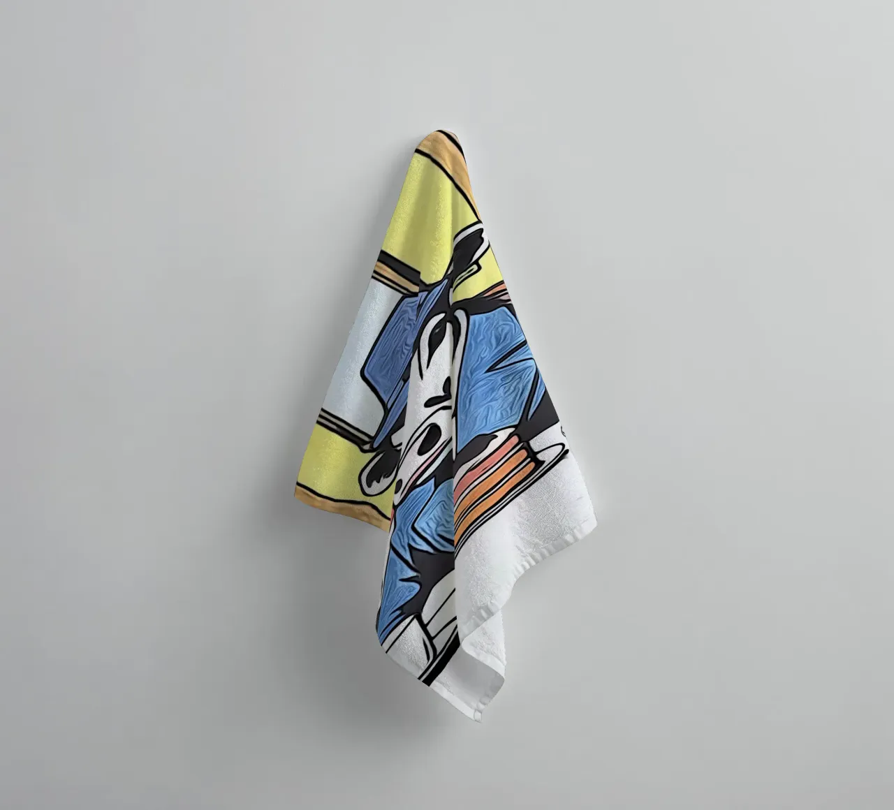 Pop Art Animals #15 towel by ZAMART - PopArt