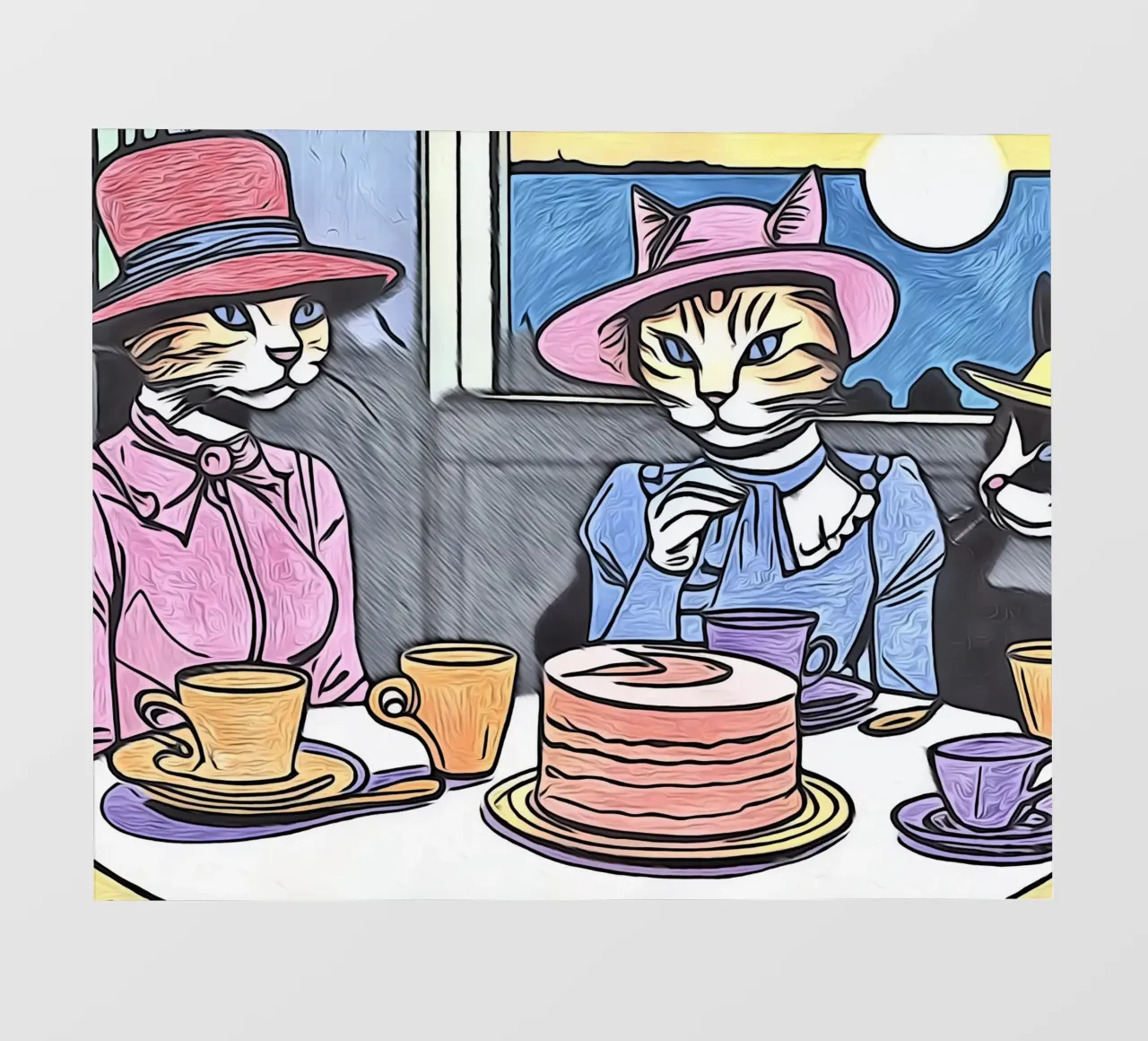 Animali Pop Art #16 telo in pvc da ZAMART - PopArt