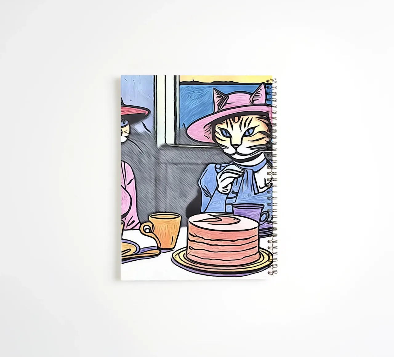 Pop Art Animals #16 spiral notebook by ZAMART - PopArt