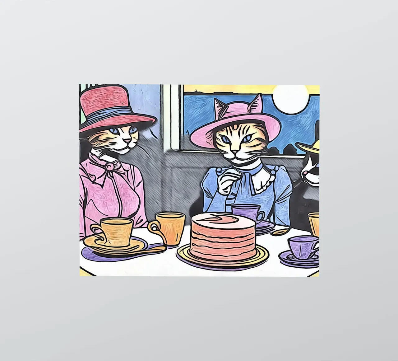 Pop Art Animals #16 Sticker von ZAMART - PopArt