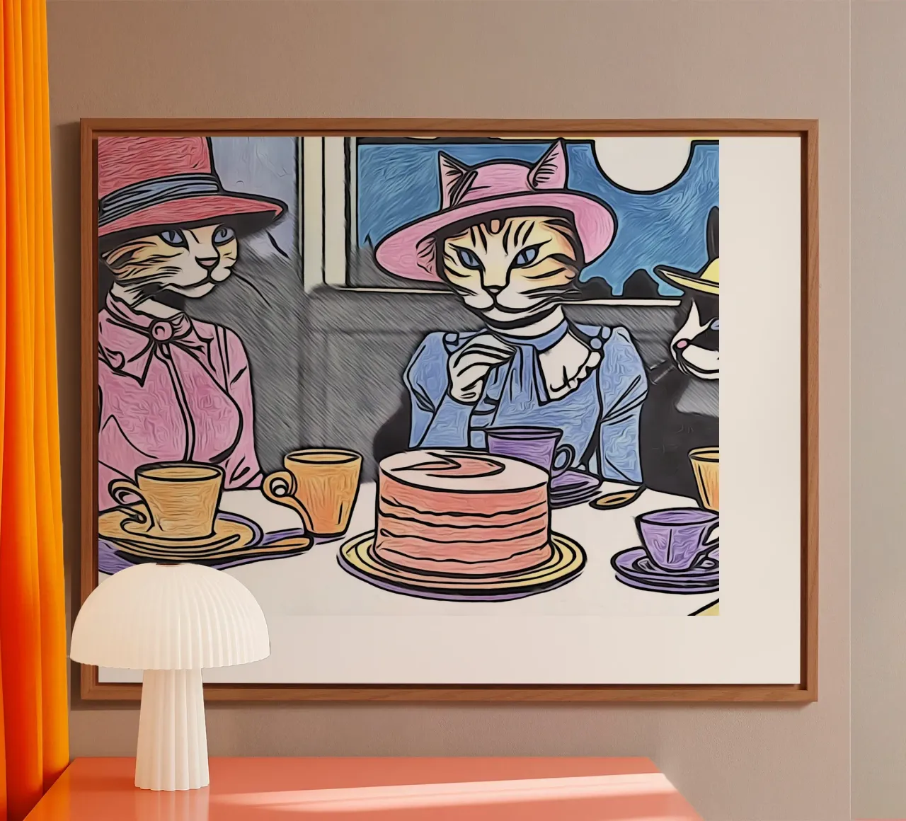 Animali Pop Art #16 alluminio dibond da ZAMART - PopArt