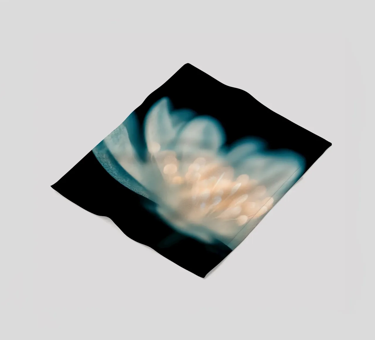 Fiore trasparente coperta in pile da Imagine
