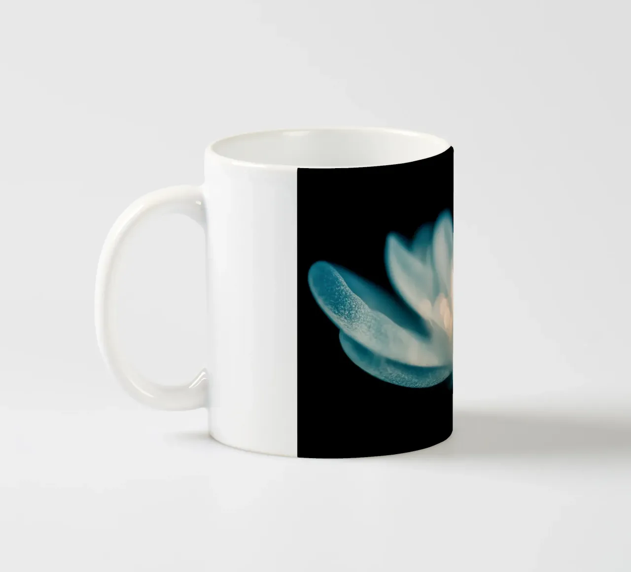 Fiore trasparente tazza in ceramica da Imagine