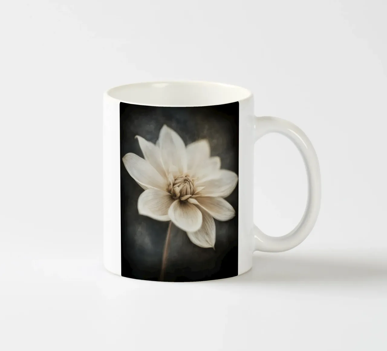 Fiore beige tazza in ceramica da Imagine