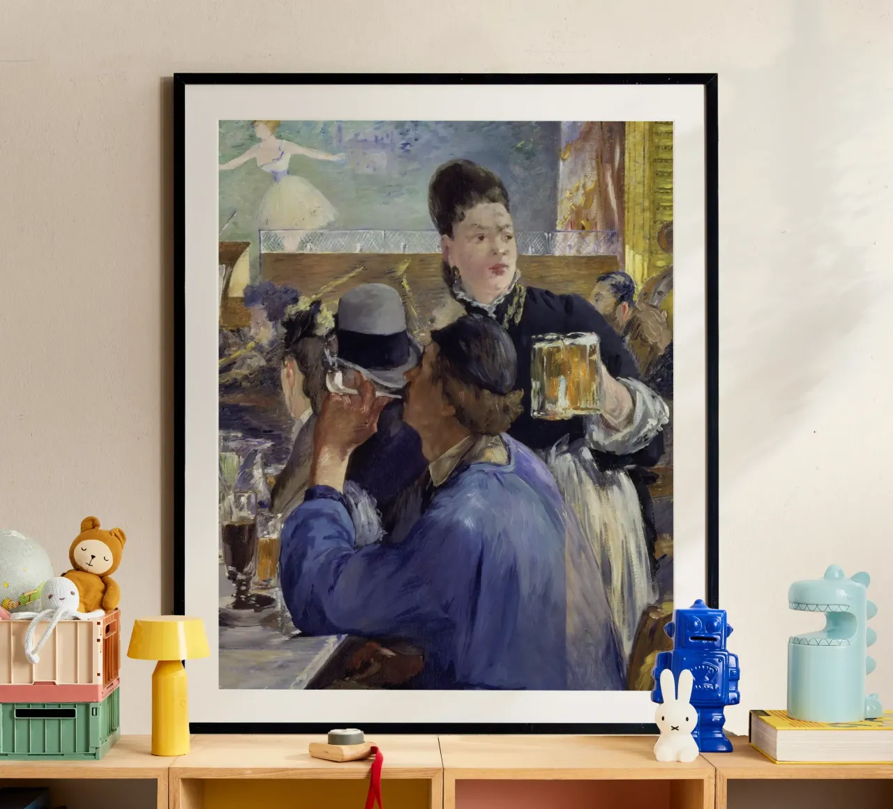 Édouard Manet - Die Kellnerin Poster von ARTOTHEK