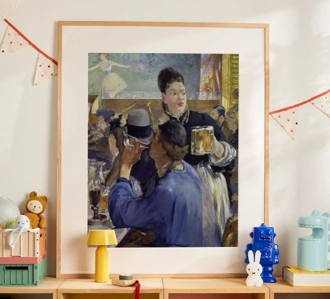 Édouard Manet - Die Kellnerin Poster von ARTOTHEK