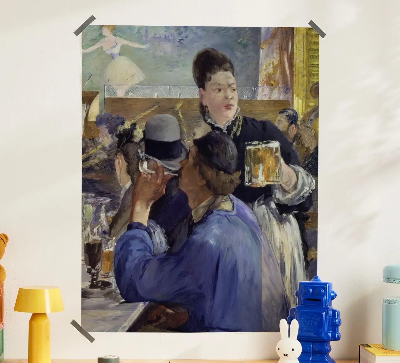 Édouard Manet - Die Kellnerin Poster von ARTOTHEK