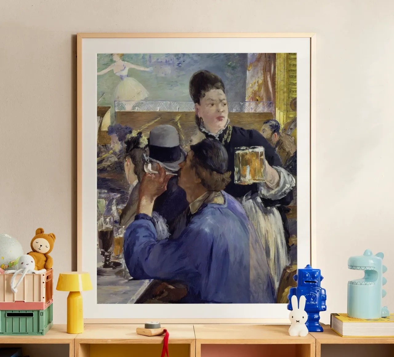 Édouard Manet - Die Kellnerin Poster von ARTOTHEK
