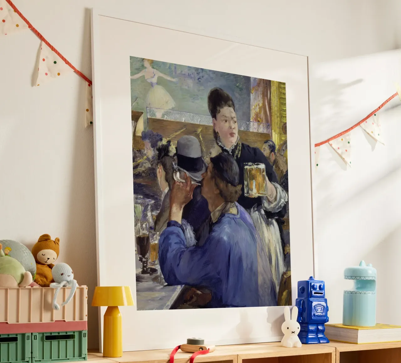 Édouard Manet - Die Kellnerin Poster von ARTOTHEK