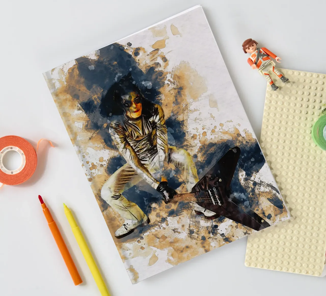 Smudge of MJ Notizbuch von Gunawan Rb