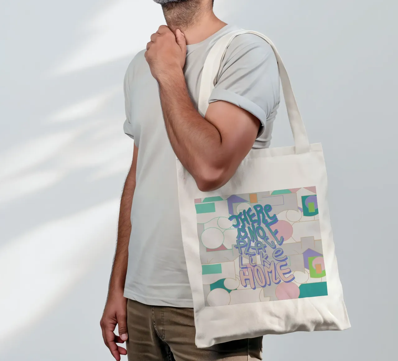 There Is No Place Like Home tote bag de Vasare Nar