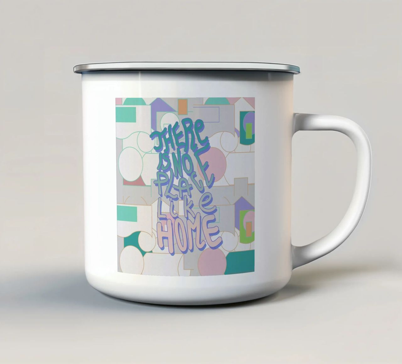 There Is No Place Like Home tazza in smalto da Vasare Nar