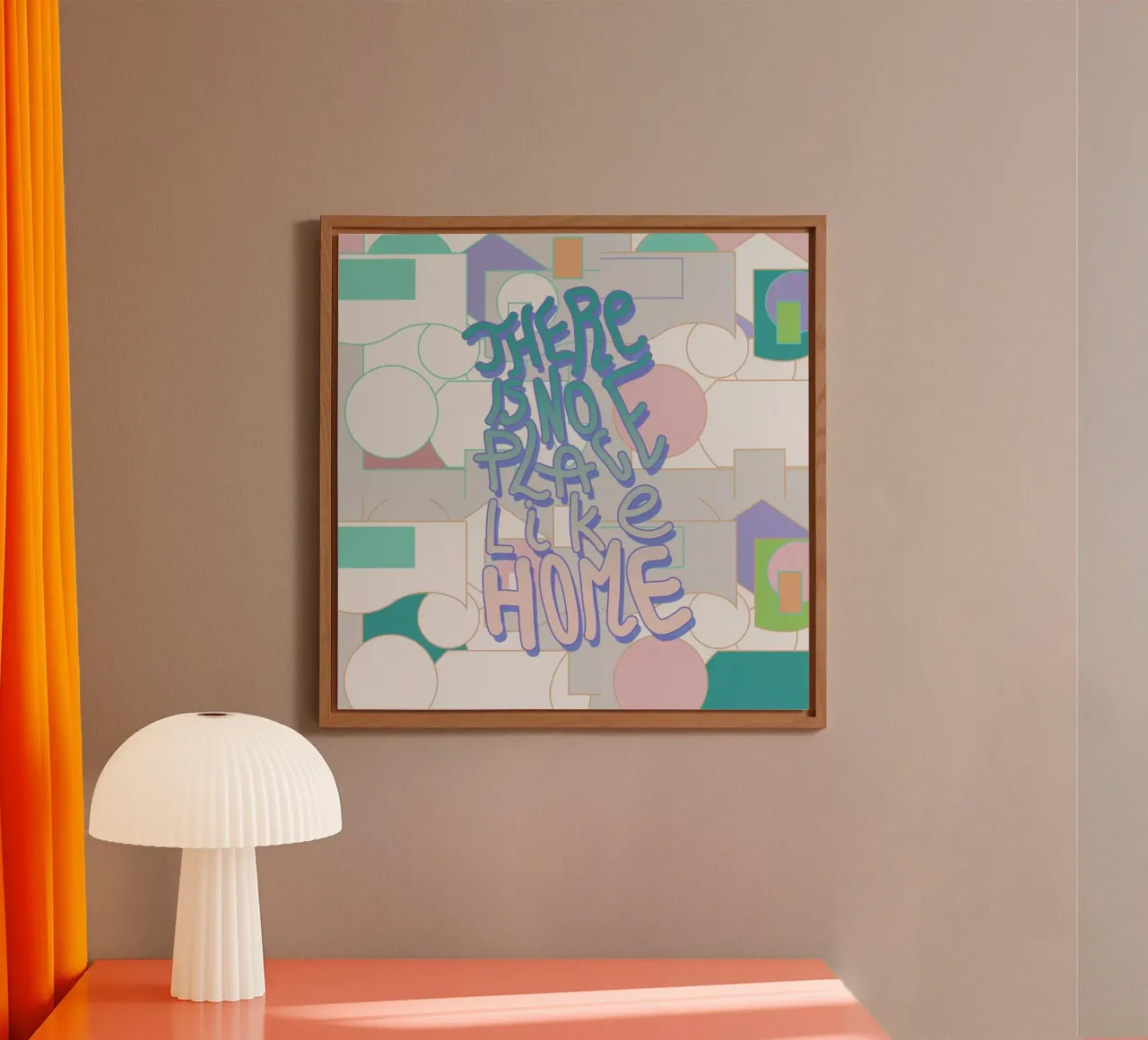 There Is No Place Like Home alluminio dibond da Vasare Nar