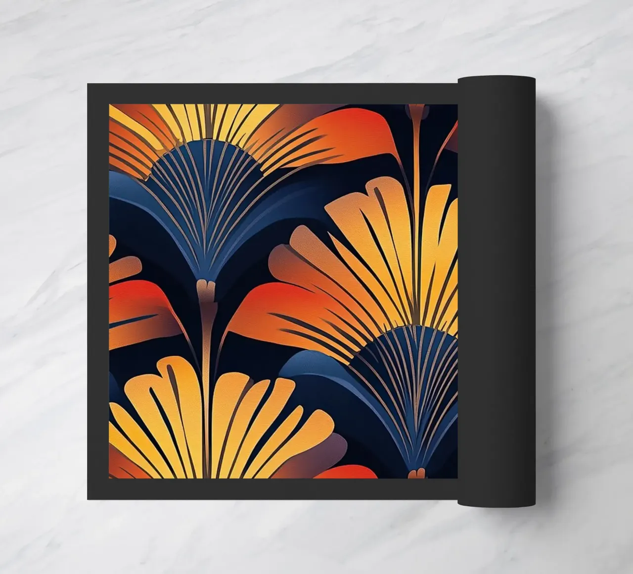 Art Deco "Gilded Reflections" zerbino da Golden Era