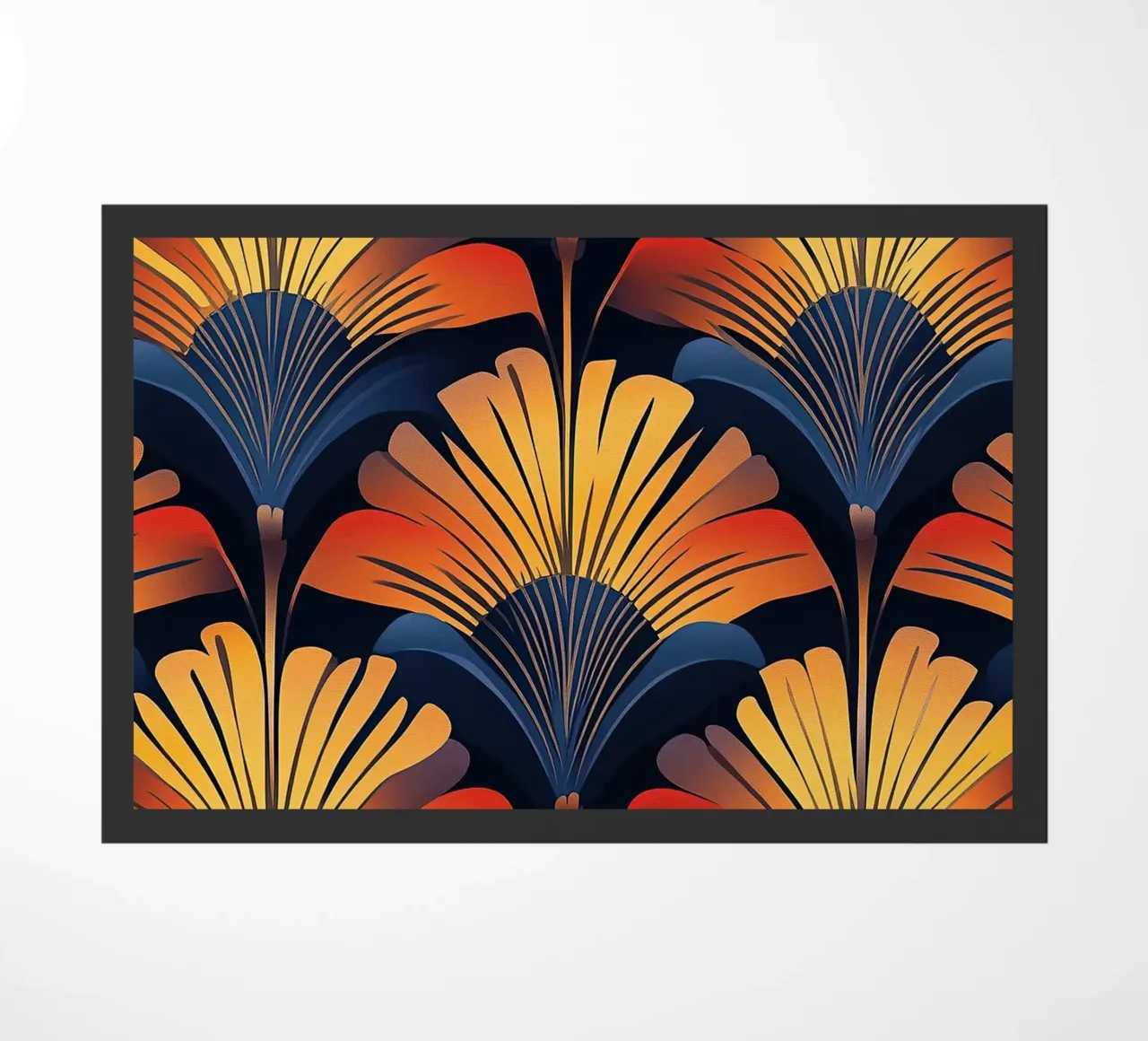 Art Deco "Gilded Reflections" zerbino da Golden Era