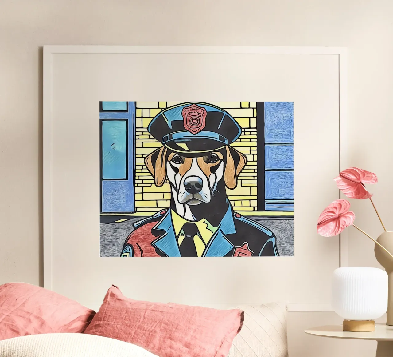 Animali Pop Art #18 poster da ZAMART - PopArt