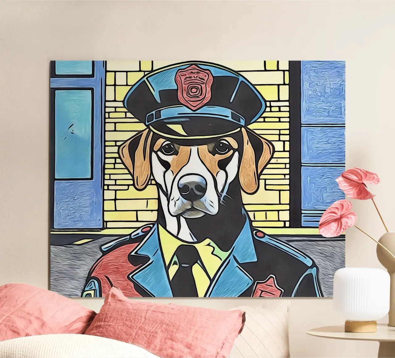 Animali Pop Art #18 poster da ZAMART - PopArt