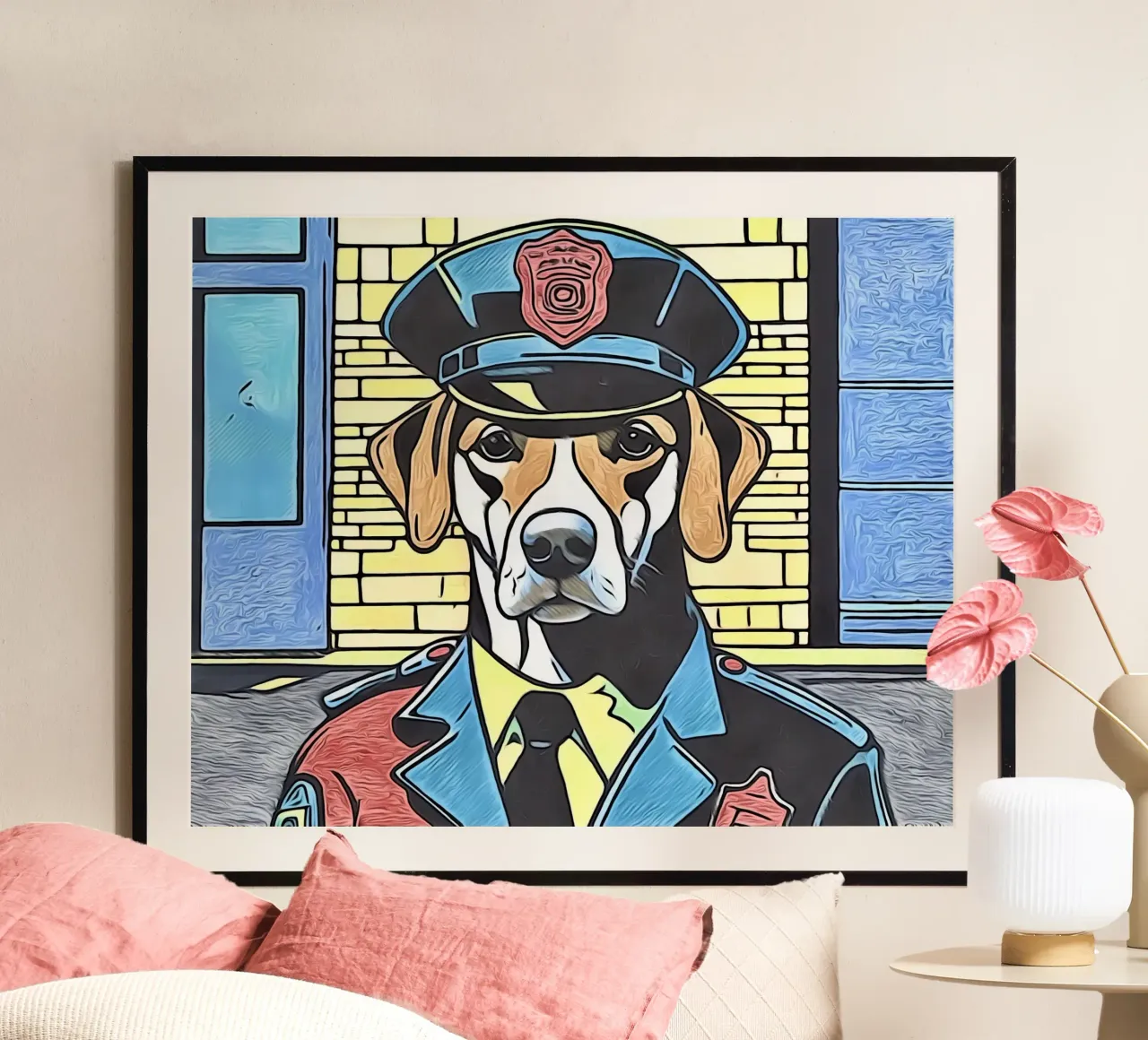 Animali Pop Art #18 poster da ZAMART - PopArt