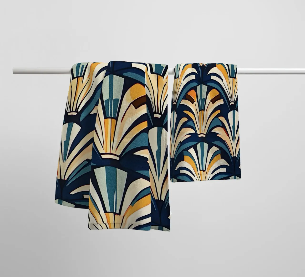 Art Deco asciugamano da bagno da Golden Era