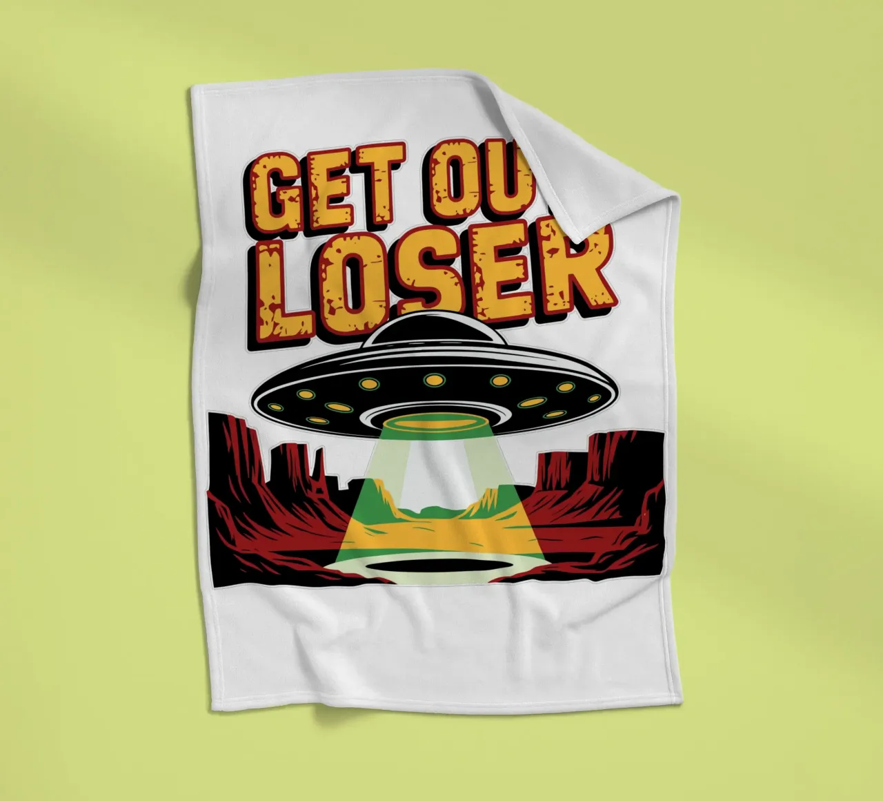 Get Out Loser coperta in pile da edsonramosart