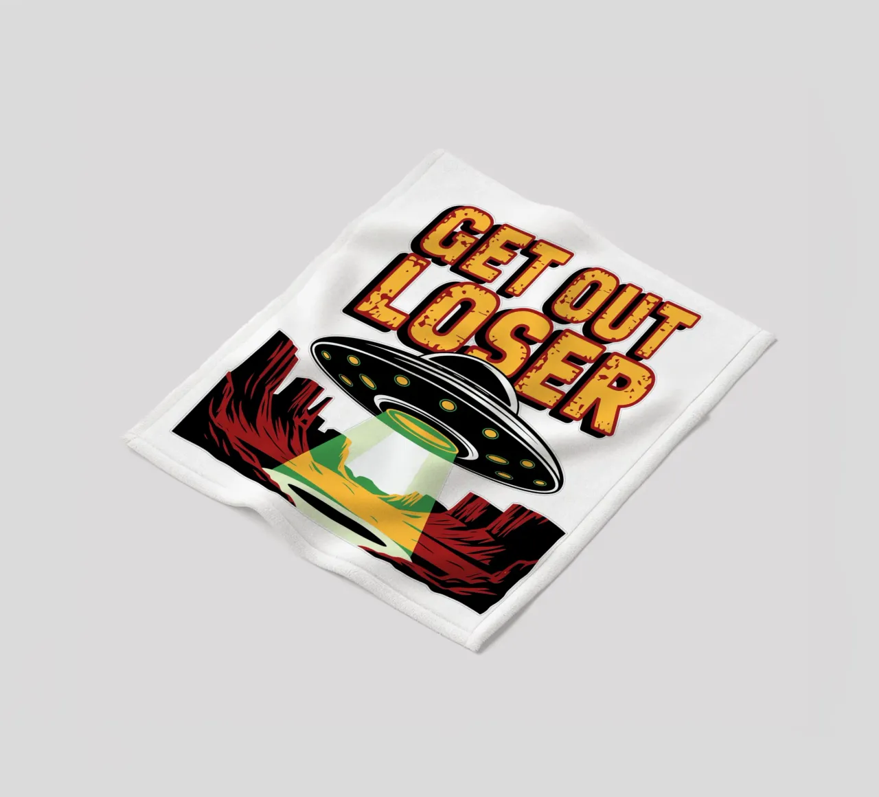 Get Out Loser coperta in pile da edsonramosart