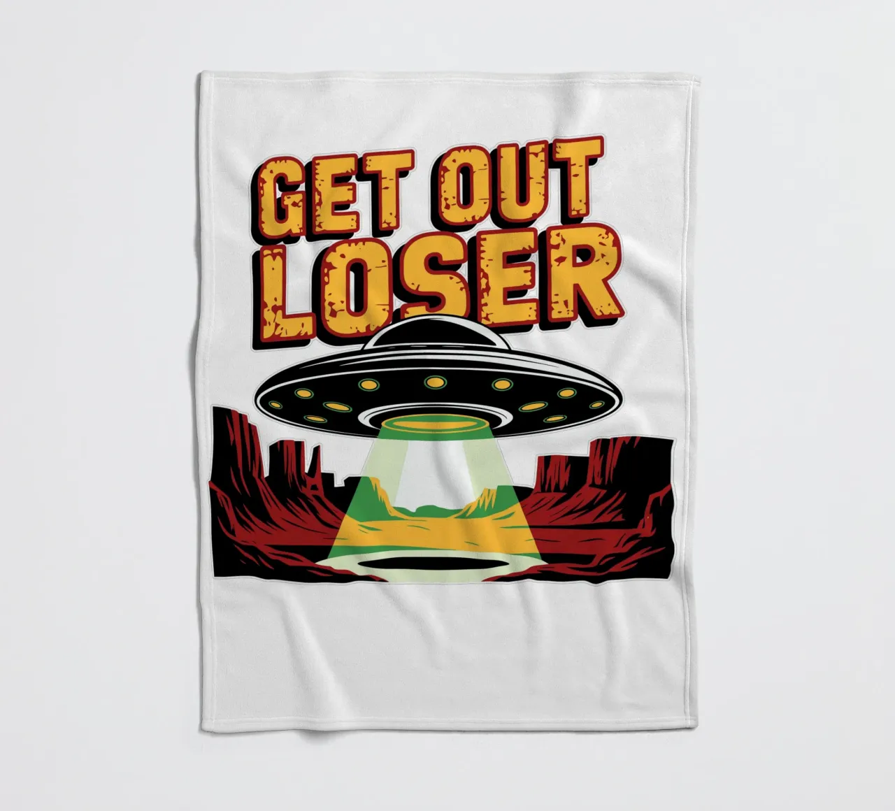 Get Out Loser coperta in pile da edsonramosart