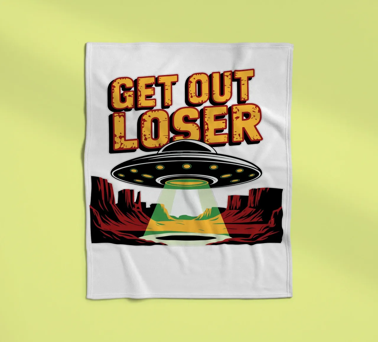Get Out Loser coperta in pile da edsonramosart