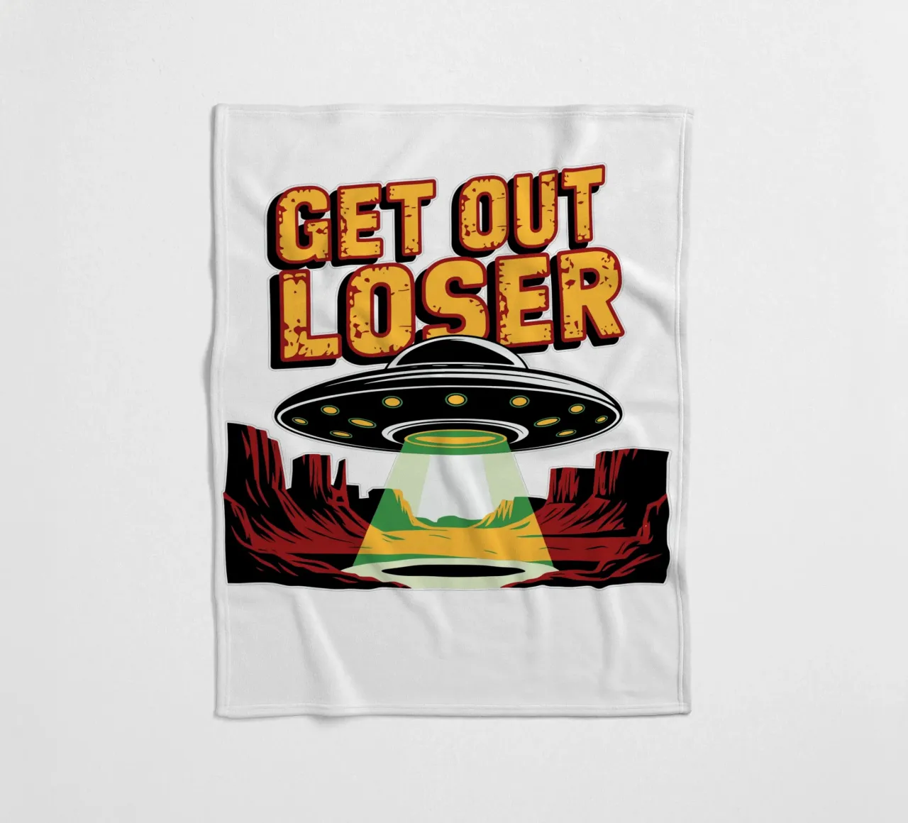 Get Out Loser coperta in pile da edsonramosart