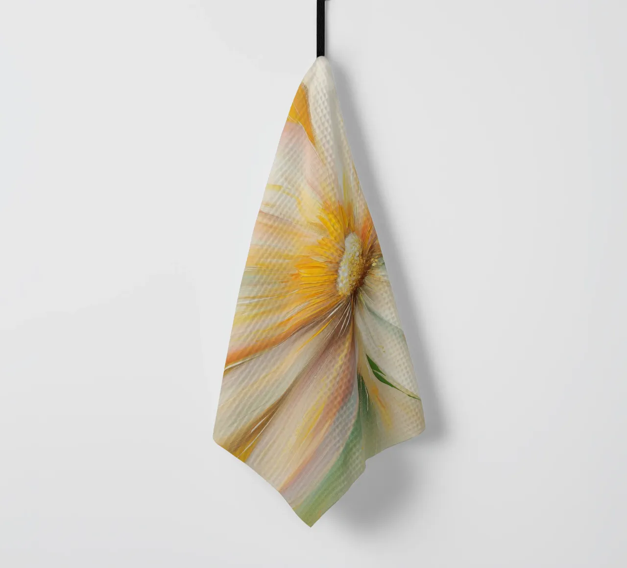 Fleur jaune torchon de Imagine