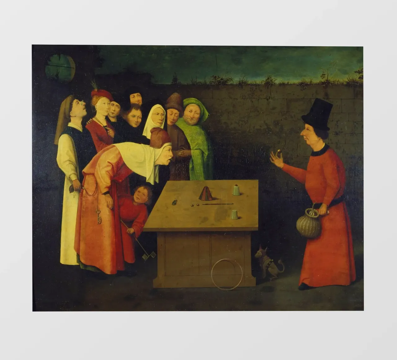 Hieronymus Bosch - Il prestigiatore telo in pvc da ARTOTHEK