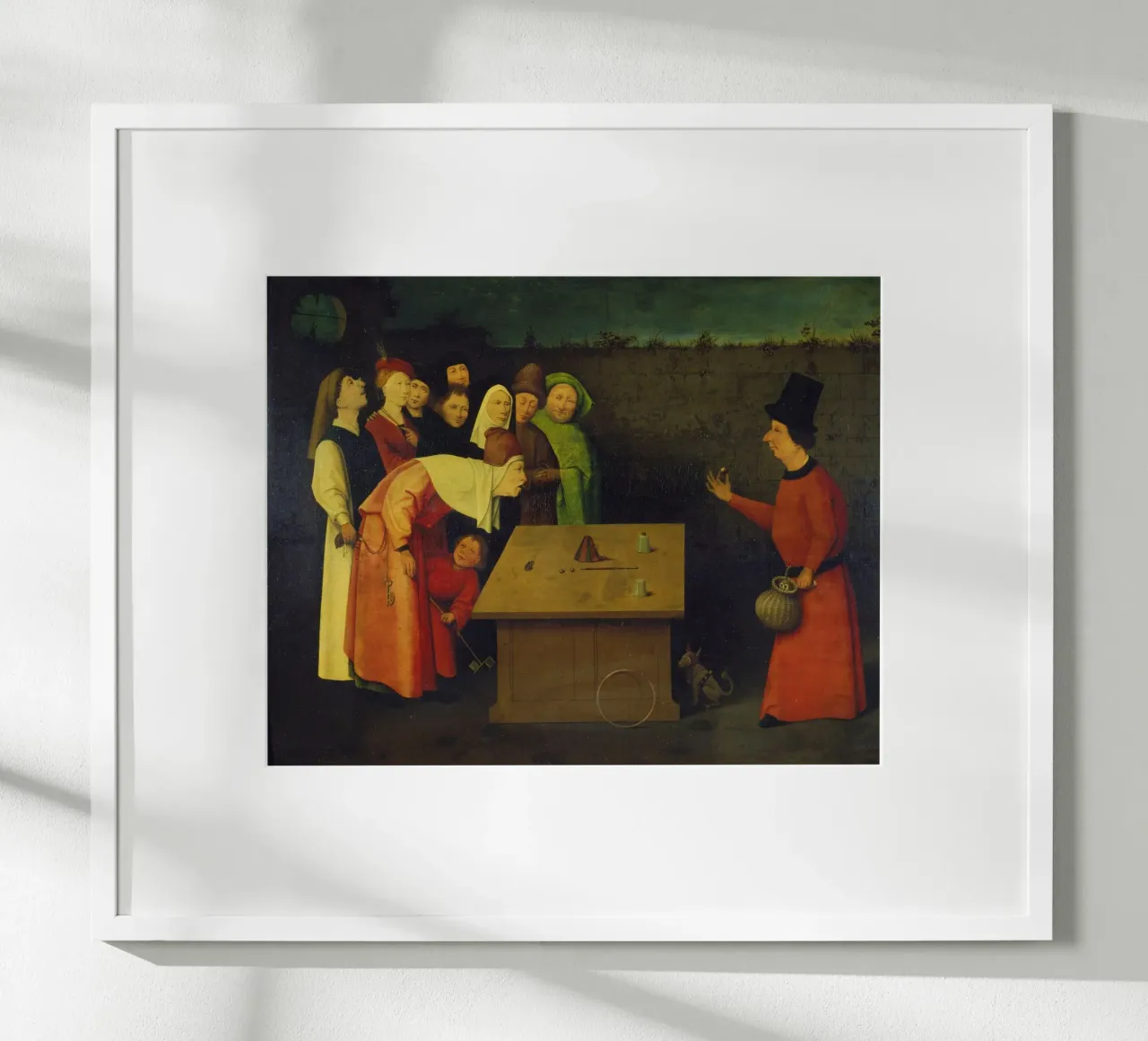 Hieronymus Bosch - Il prestigiatore carta hahnemühle da ARTOTHEK