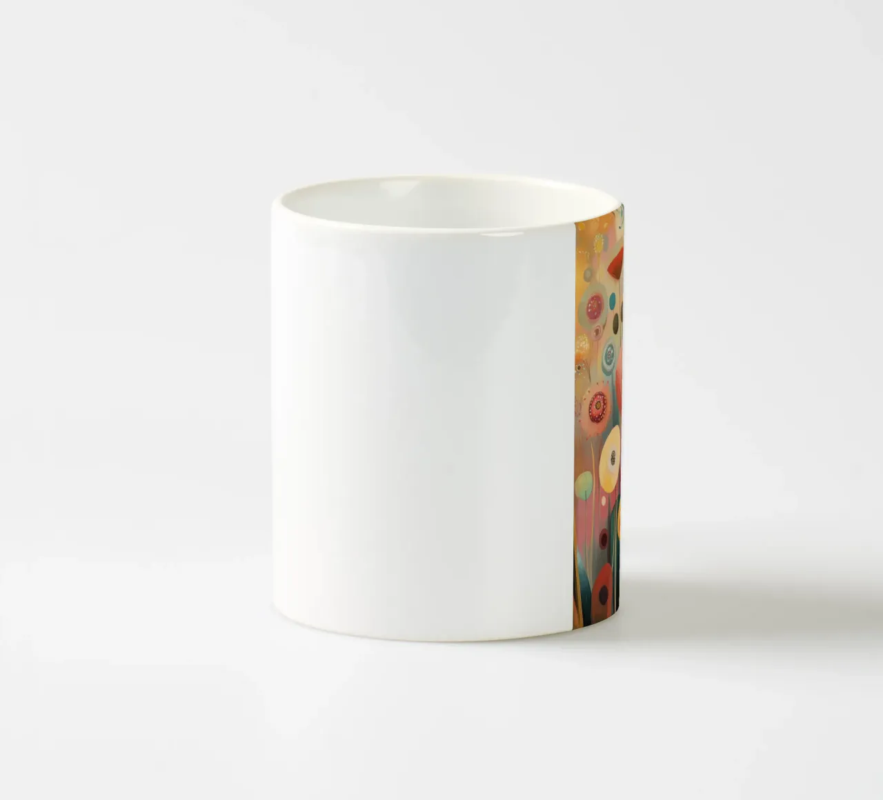 Fiori astratti tazza in ceramica da Imagine