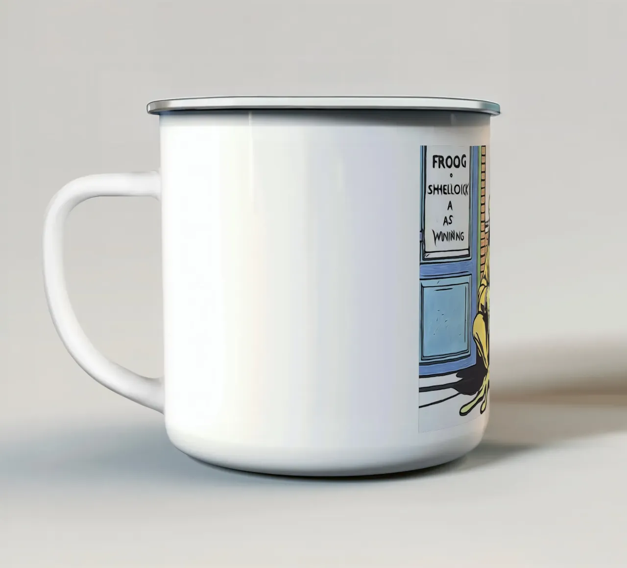 Animali Pop Art #19 tazza in smalto da ZAMART - PopArt