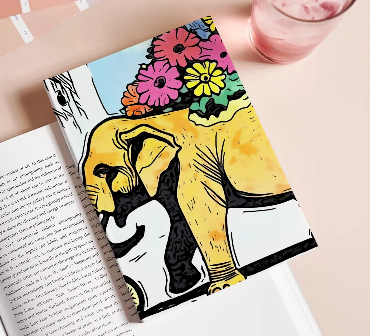 Pop Art Animals #20 notebook by ZAMART - PopArt