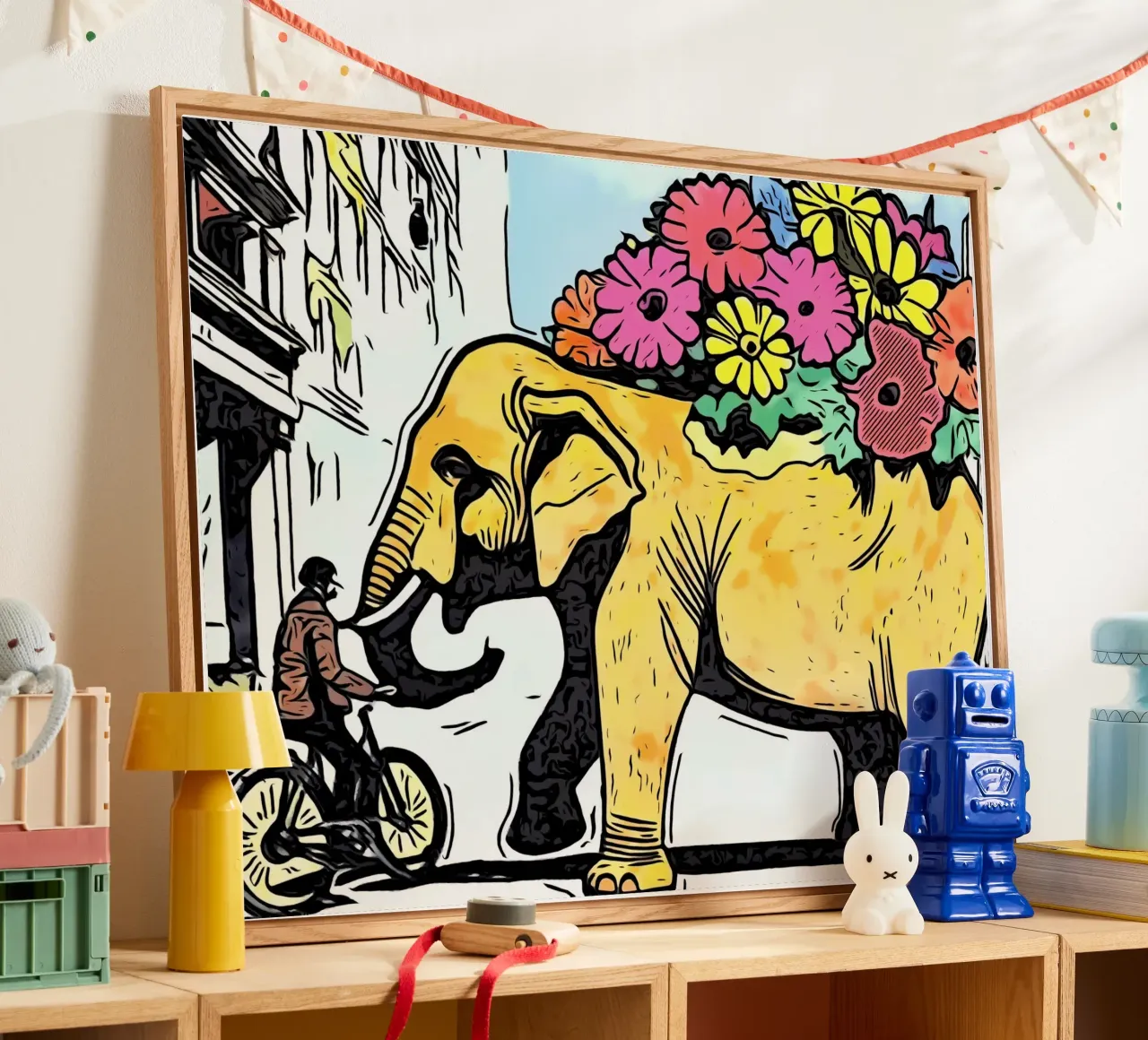 Pop Art Animals #20 acrylic glass by ZAMART - PopArt