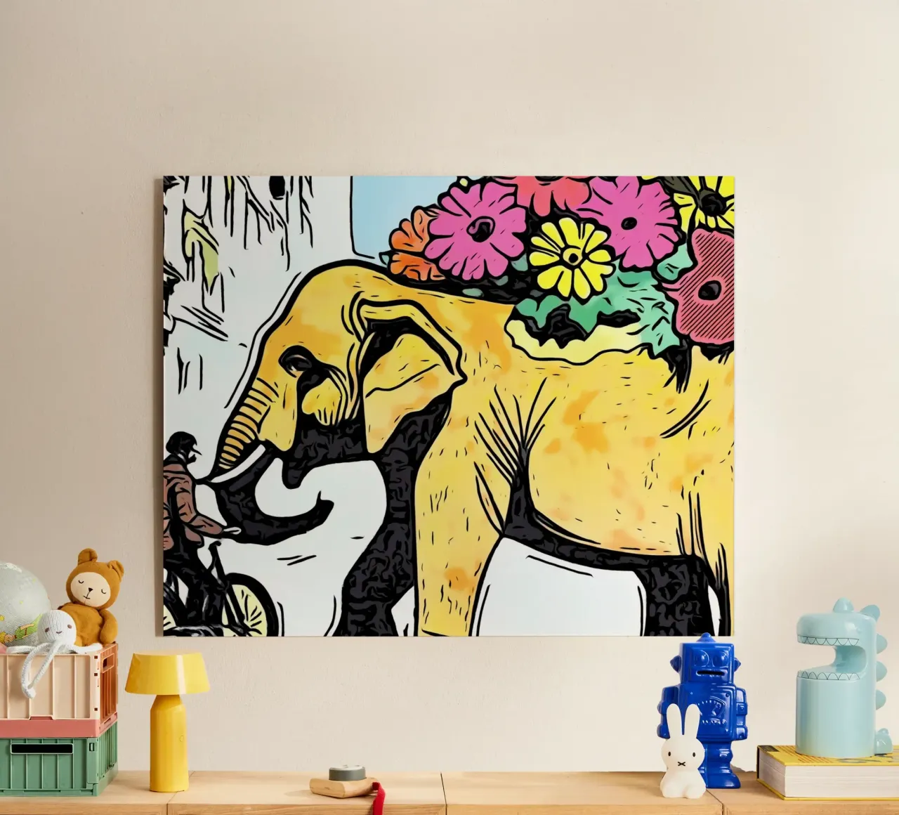 Pop Art Animals #20 acrylic glass by ZAMART - PopArt