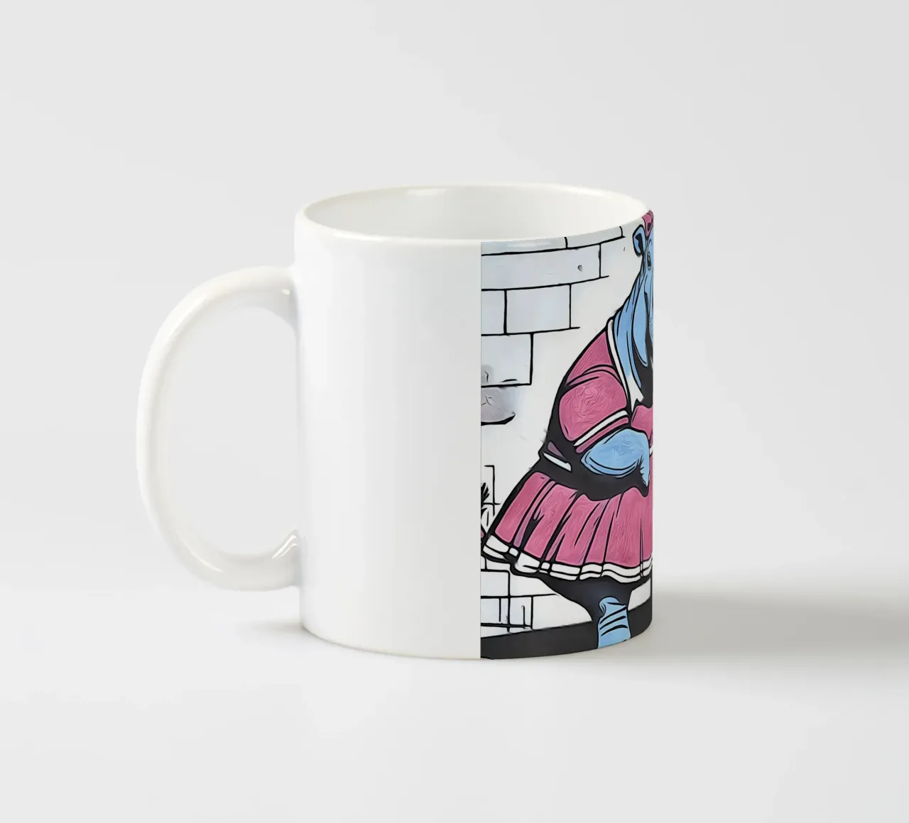 Animali Pop Art #21 tazza in ceramica da ZAMART - PopArt