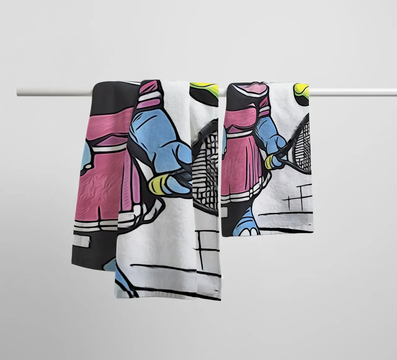 Animali Pop Art #21 asciugamano da bagno da ZAMART - PopArt