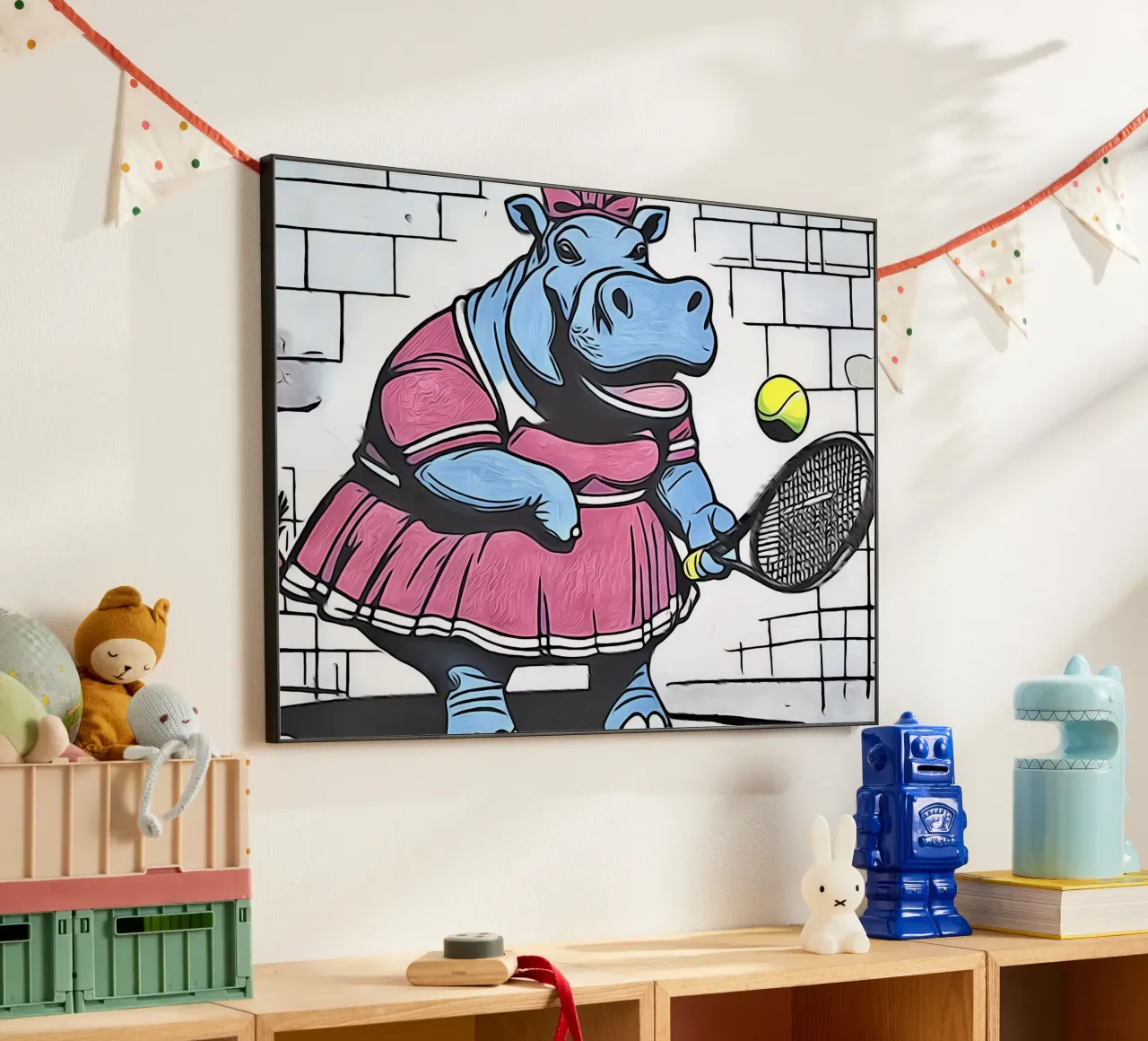 Pop Art Animals #21 forex plate by ZAMART - PopArt