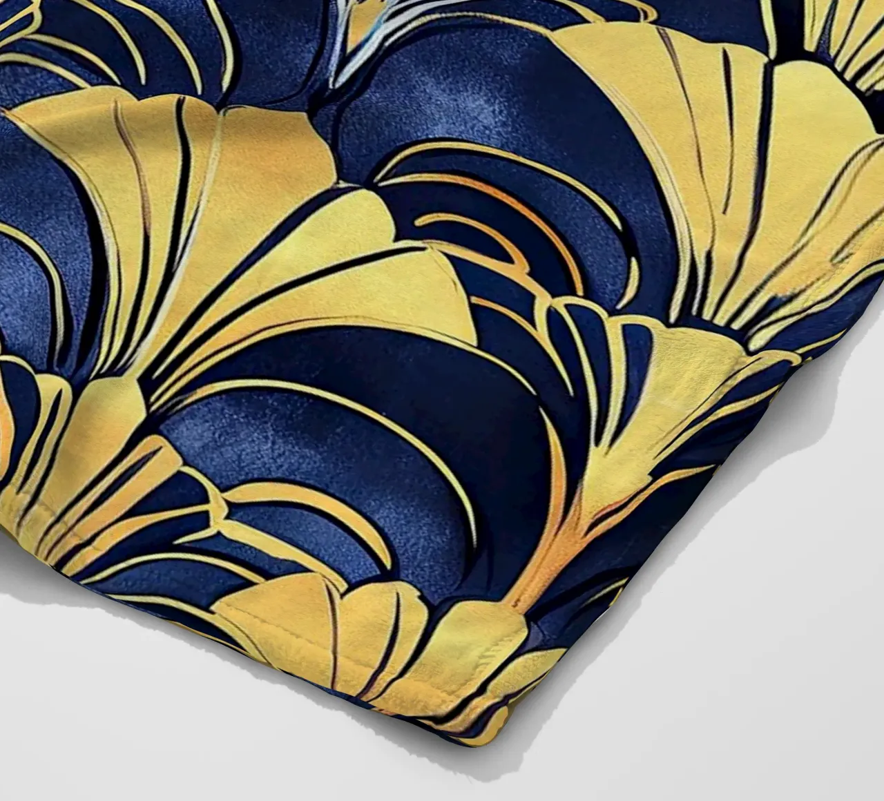 Art Deco "Glints of Glamour" coperta in pile da Golden Era