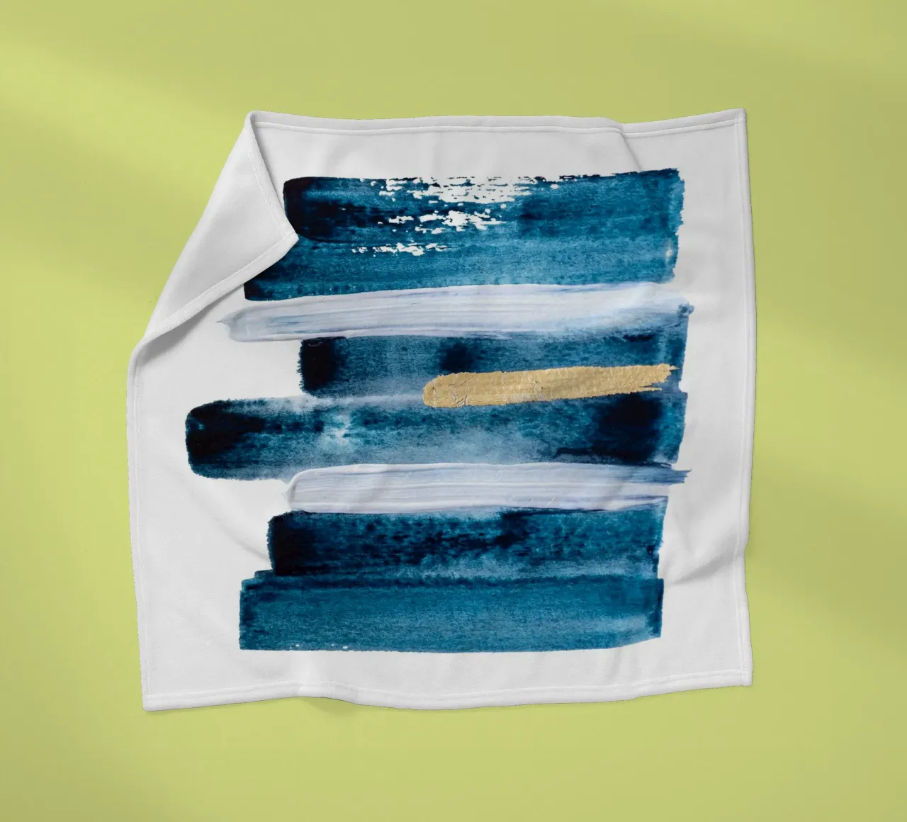 Alina Buffiere - Abstractober - Der goldene Strich coperta in pile da The Artcircle