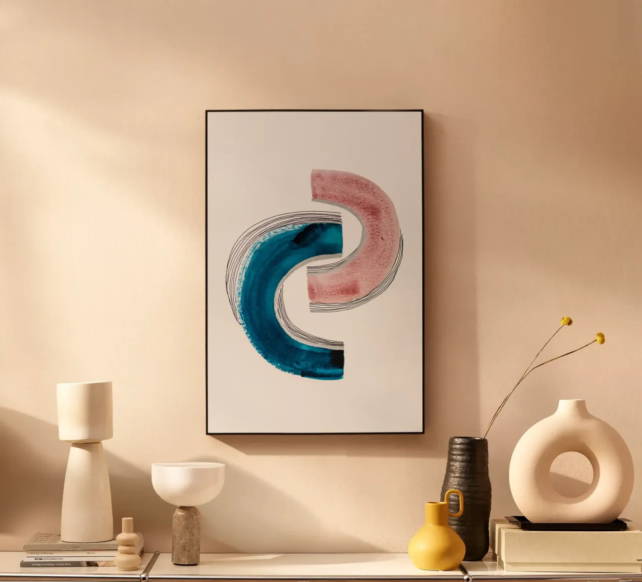 Alina Buffiere - Abstractober - Die Ergänzung plexiglass da The Artcircle