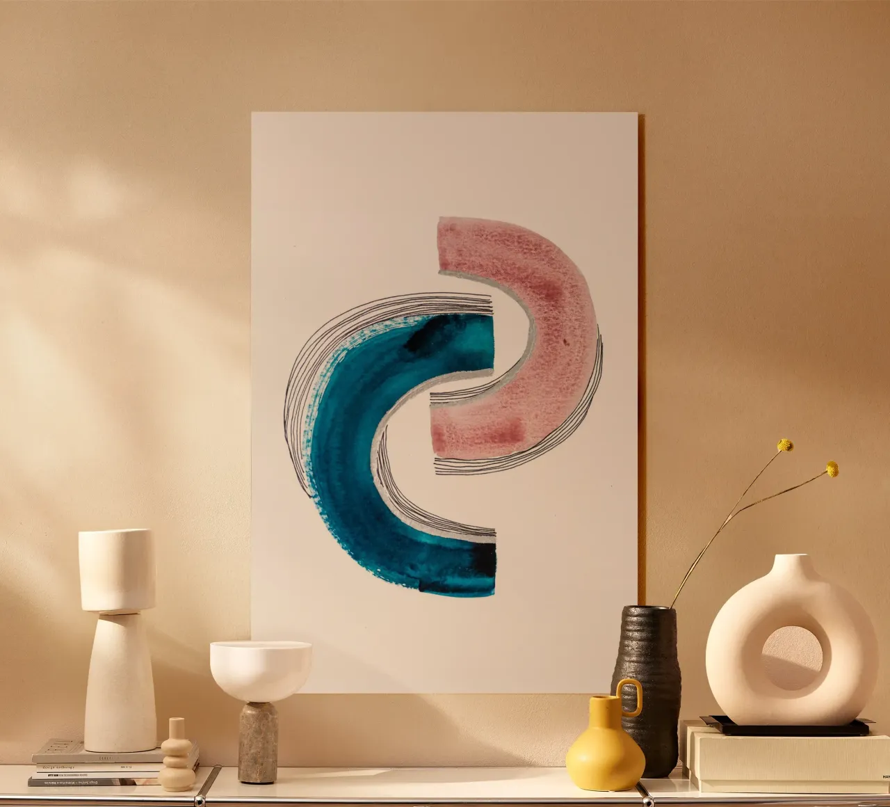 Alina Buffiere - Abstractober - Die Ergänzung plexiglass da The Artcircle
