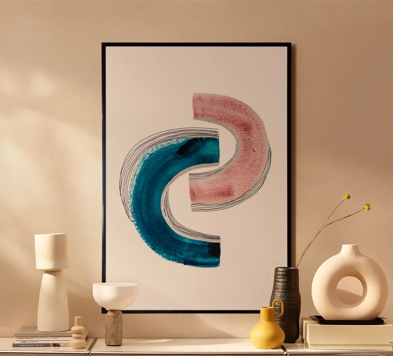 Alina Buffiere - Abstractober - Die Ergänzung carta hahnemühle da The Artcircle